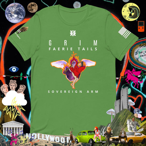 Grim Faerie Tails Angel Wings Unisex t-shirt