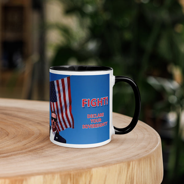 Trump Sovereign Arm Mug with Color Inside