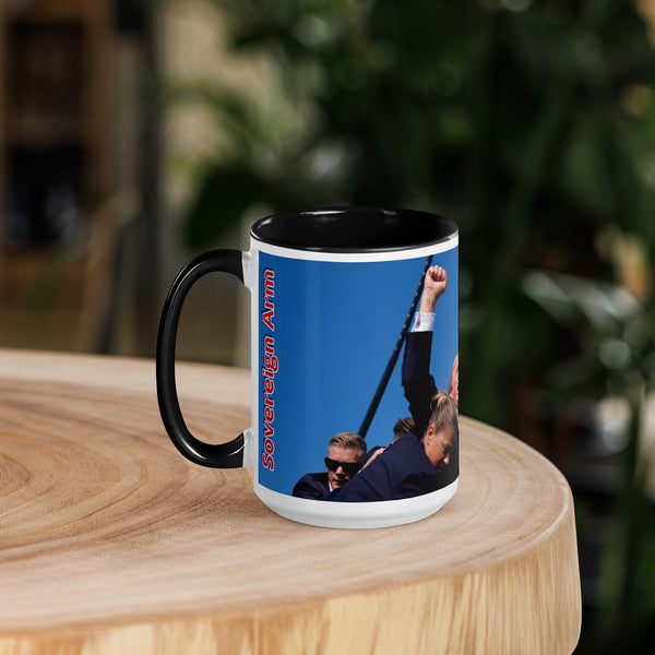 Trump Sovereign Arm Mug with Color Inside