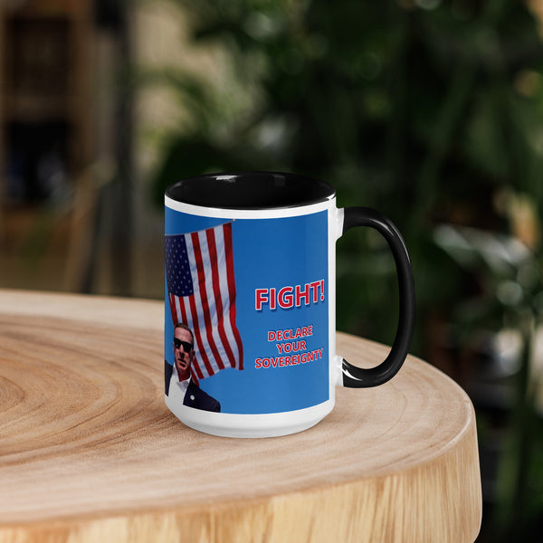 Trump Sovereign Arm Mug with Color Inside