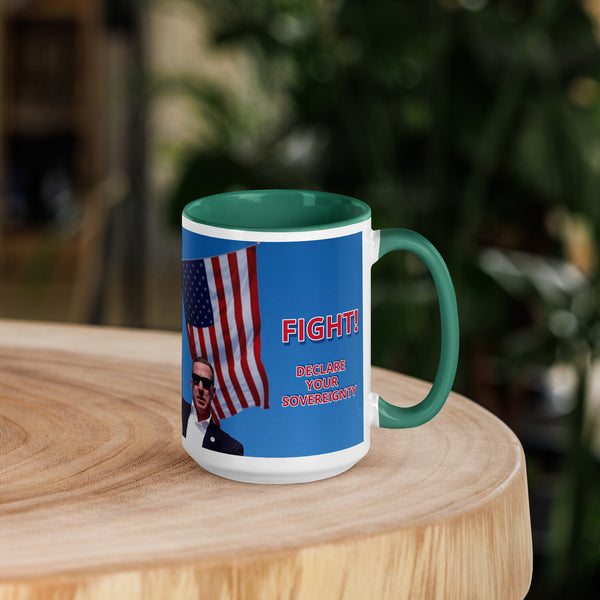 Trump Sovereign Arm Mug with Color Inside