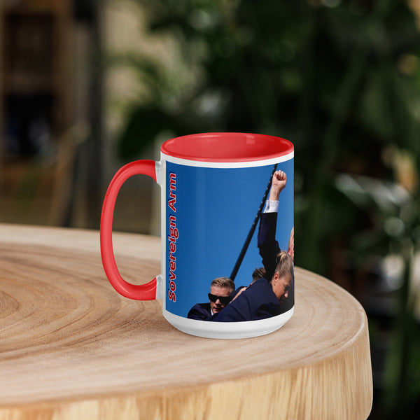 Trump Sovereign Arm Mug with Color Inside