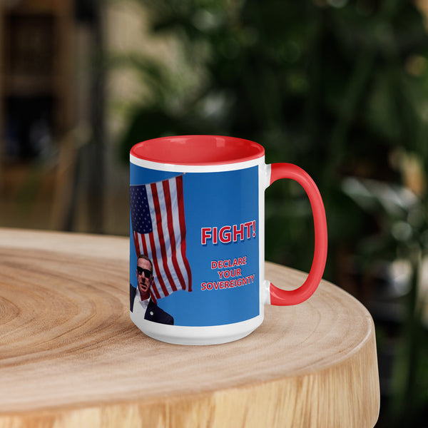 Trump Sovereign Arm Mug with Color Inside