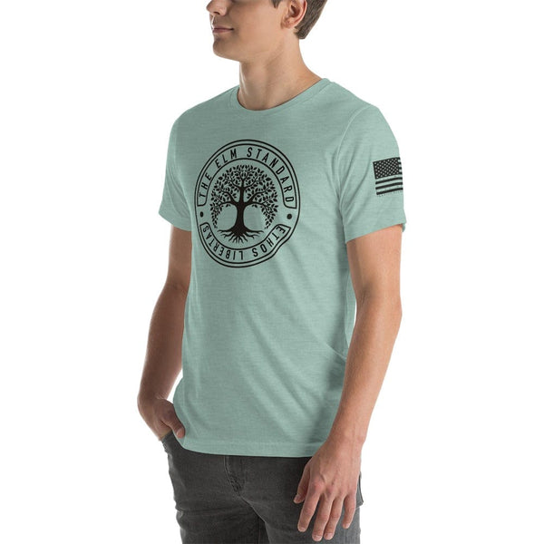 sovereignarm.com Elm Standard Ethos Libertas Short-Sleeve Unisex T-Shirt