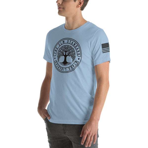 sovereignarm.com Elm Standard Ethos Libertas Short-Sleeve Unisex T-Shirt