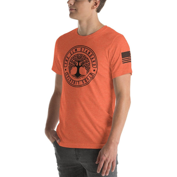 sovereignarm.com Elm Standard Ethos Libertas Short-Sleeve Unisex T-Shirt