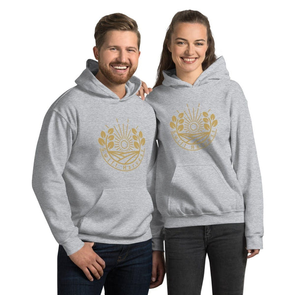 sovereignarm.com Hoodie Sport Grey / S Swift Harvest, Sun Shine | Gold Print Unisex Hoodie