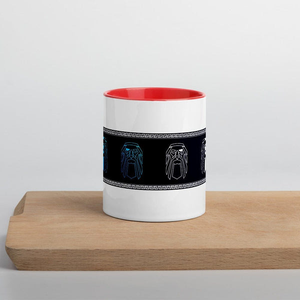 sovereignarm.com Red Odin Many Faces Mug with Color Inside