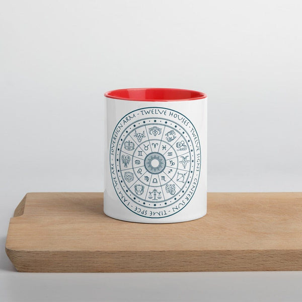 sovereignarm.com Red Zodiac I am Sovereign  Mug with Color Inside