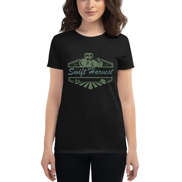 sovereignarm.com t-shirt Black / S Swift Harvest, Tractor | Green Women's short sleeve t-shirt
