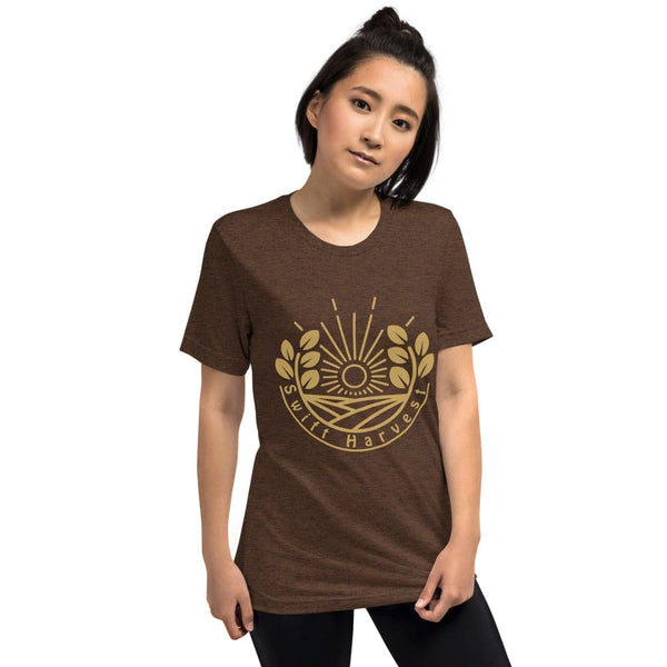 sovereignarm.com t-shirt Brown Triblend / XS Swift Harvest Sun Shine Gold Short sleeve t-shirt