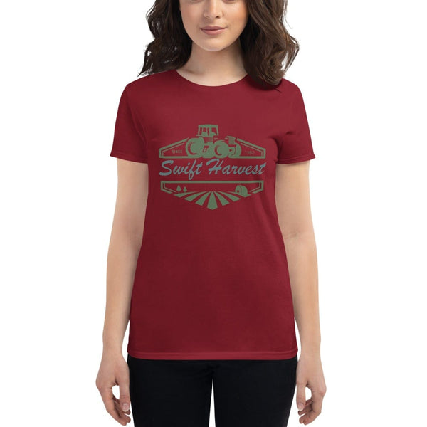 sovereignarm.com t-shirt Independence Red / S Swift Harvest, Tractor | Green Women's short sleeve t-shirt
